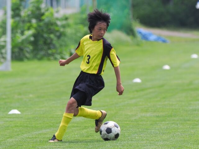 サッカー少年